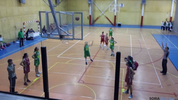 Instante del partido