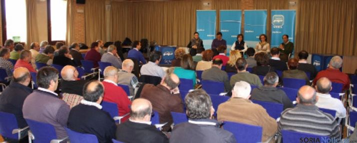 Acto del PP en Almazán