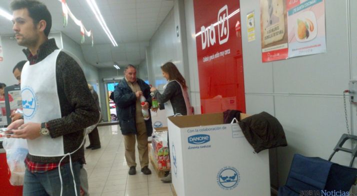 El Banco de Alimentos de Soria agradece la solidaridad demostrada / SN