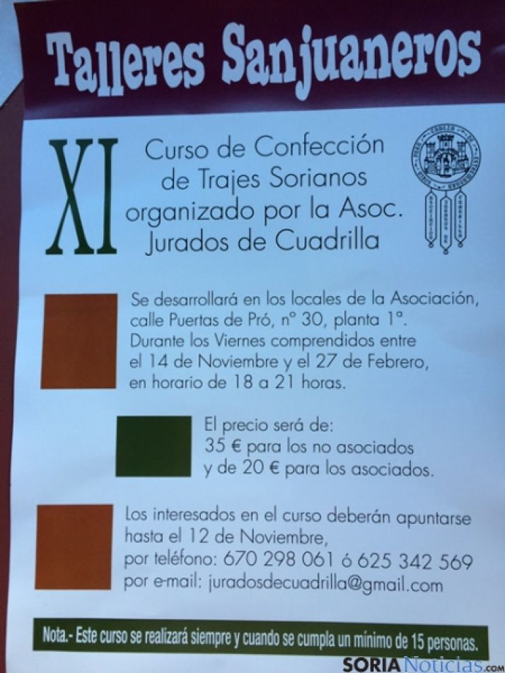 Cartel del curso