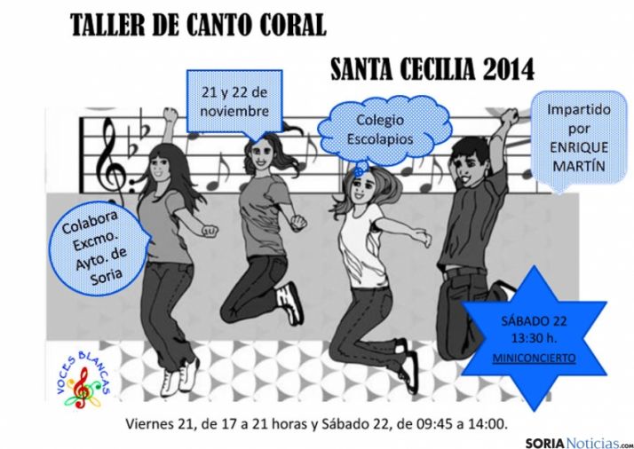 Los talleres incluyen un miniconcierto.