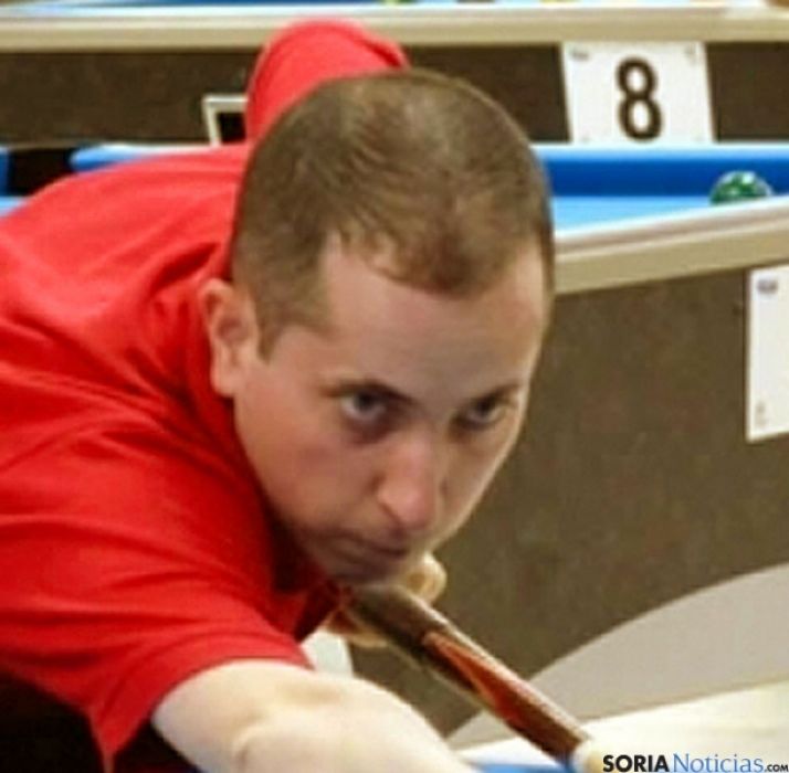 Carlos Cortés, en una competición.