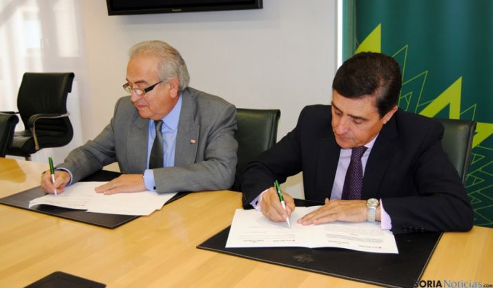 Modesto Fernández (izda) y Carlos Martínez.