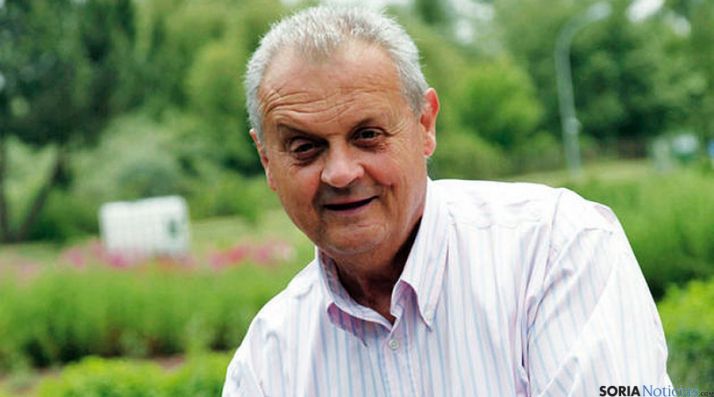 El empresario en sus cultivos. 