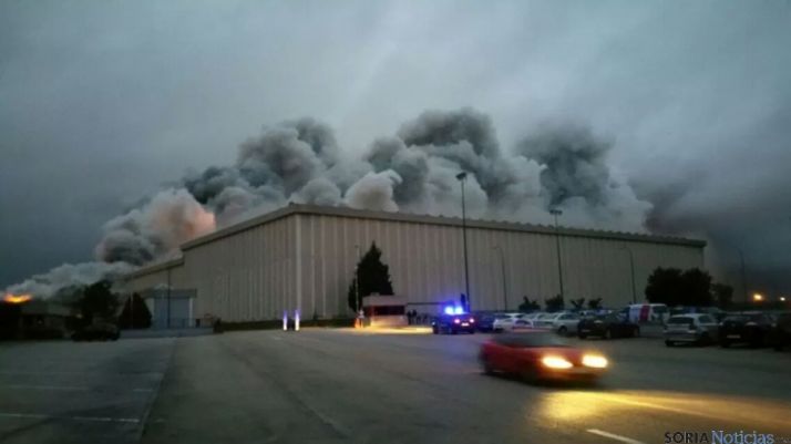 Incendio en Campofrío