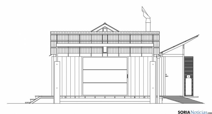 Uno de los proyectos del arquitecto.