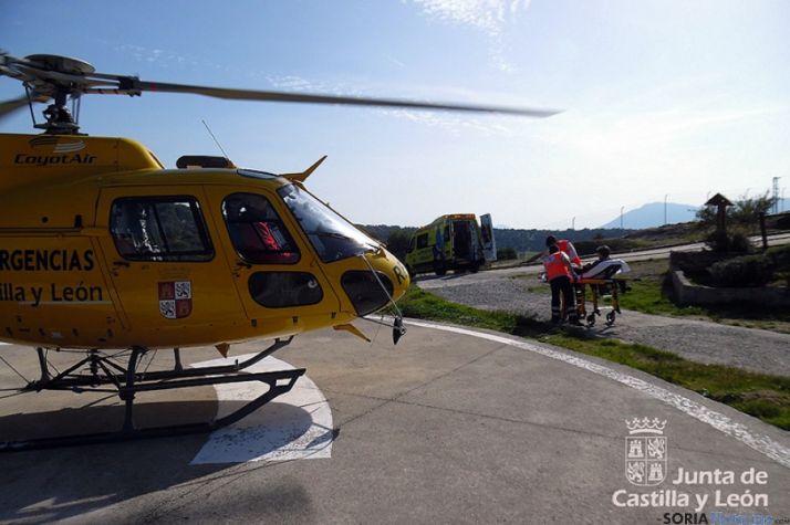 Imagen de la evacuación. / Junta CyL