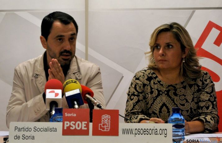 Esther Pérez (dcha.) y Javier Muñoz. / SN