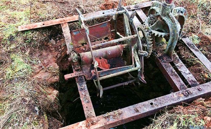El pozo donde se han encontrado los cadáveres. / Zamora 3.0