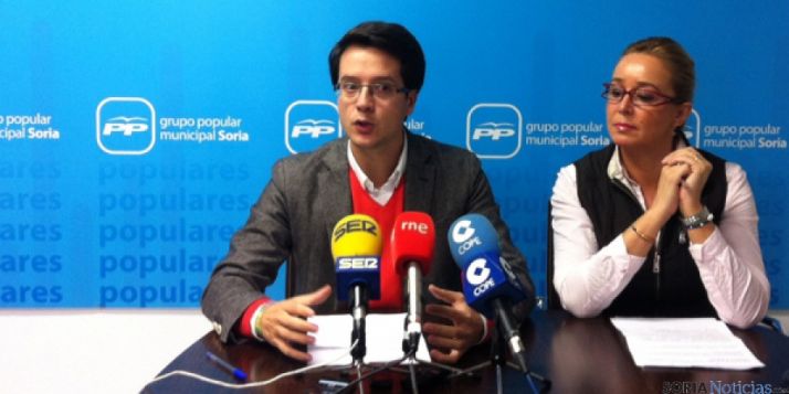 Tomás Cabezón y María José Fuentes.