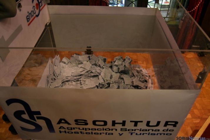 Las papeletas del sorteo. / SN