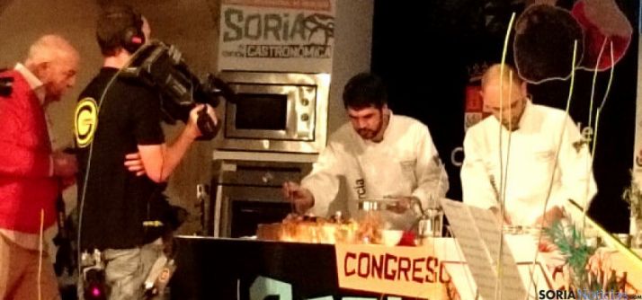 Una de las exhibiciones del Soria Gastronómica. / SN