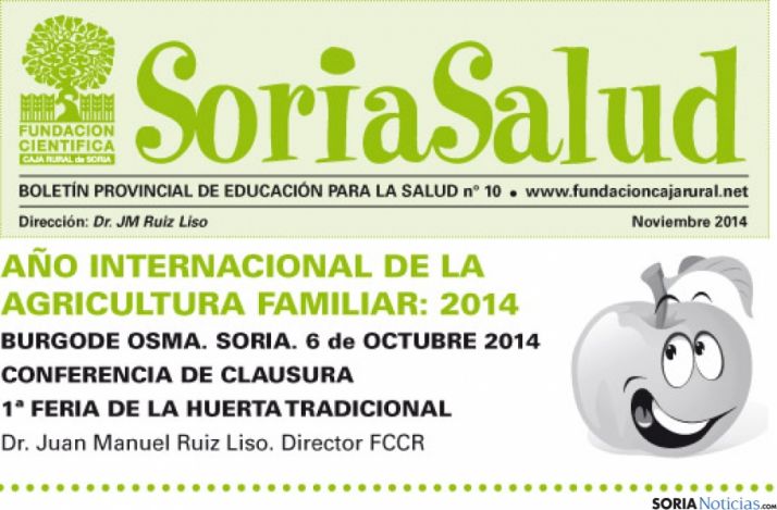 Portada del Soria Saludable.