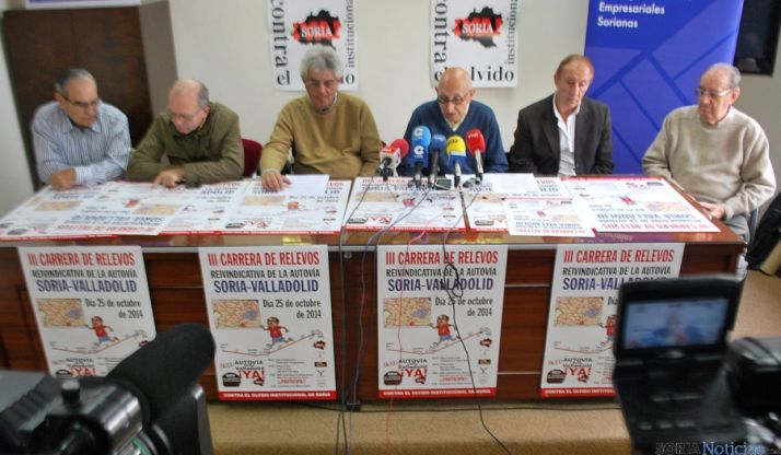 Portavoces de la Soria Ya. / SN 