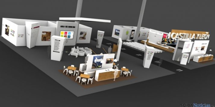 Stand de la Junta en Intur