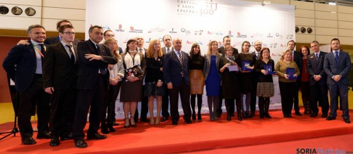 Responsables de las agencias y empresas galardonadas. / Jta.