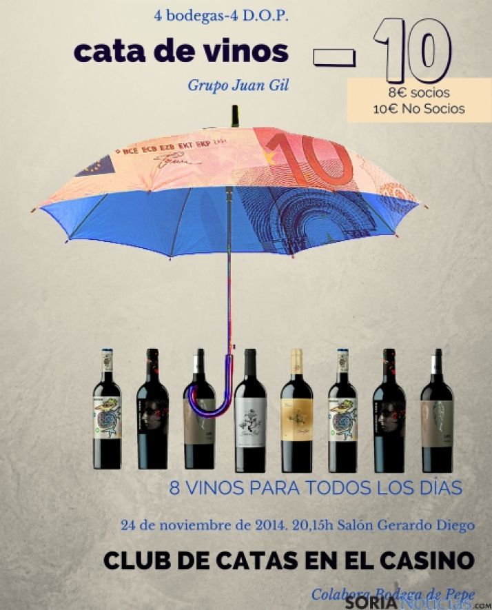 Se paladearán 10 vinos de 4 denominaciones.
