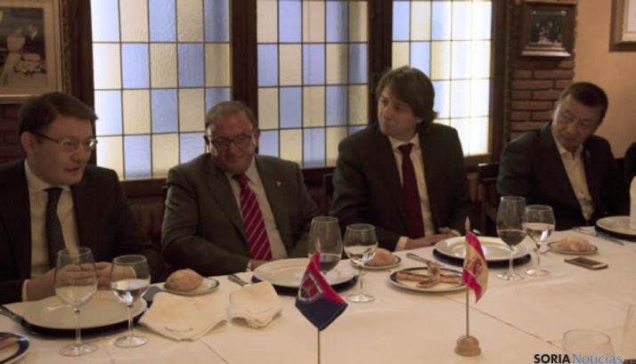 Almuerzo de los dirigentes