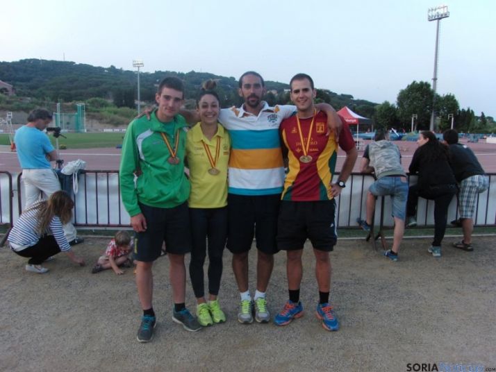 Atletas del CAEP de Soria