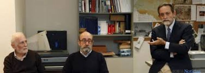 Eduardo Martínez, Nicolás Ortega y José Mª Rodríguez