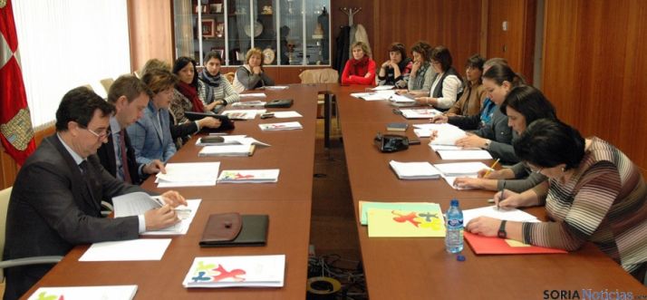 Reunión de la Comisión territorial contra la violencia de género. / Jta.