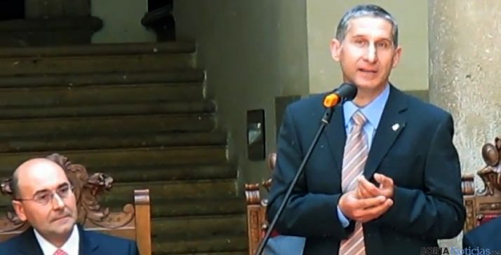 Alberto Blanco, en un homenaje en mayo. / SN