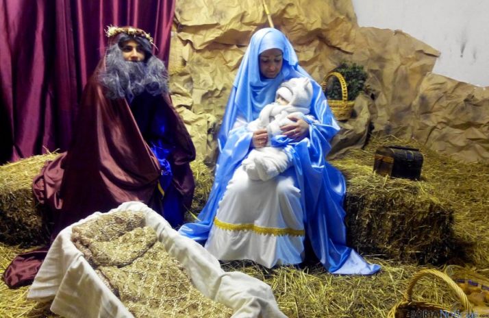 Una imagen del belén viviente. / SN