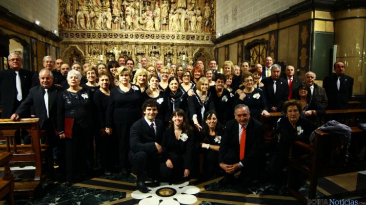 La Coral de Soria en Zaragoza. 