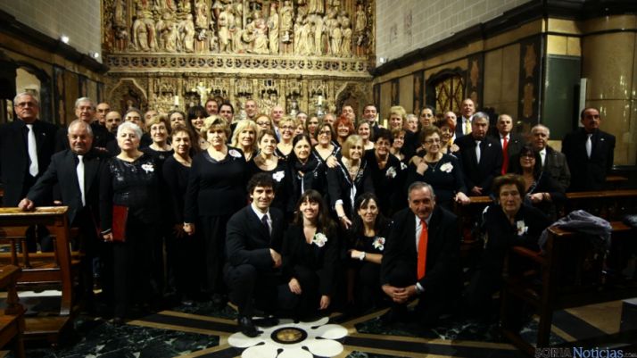 La Coral de Soria en la Seo de Zaragoza. 