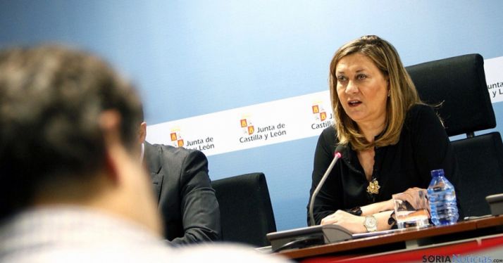 La consejera Pilar del Olmo este lunes. / Jta.