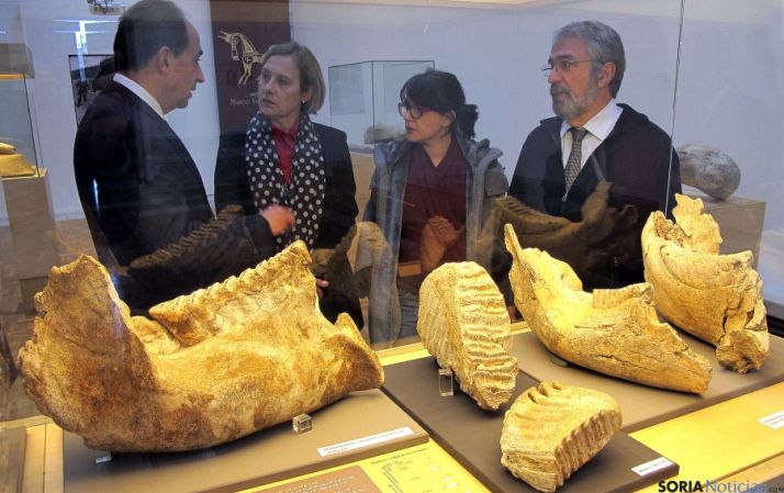 López, (izda.), Arlegui, Martínez y Terés. / Jta.