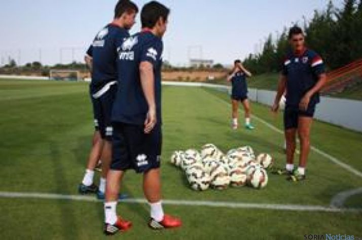 Entrenamiento del Numancia