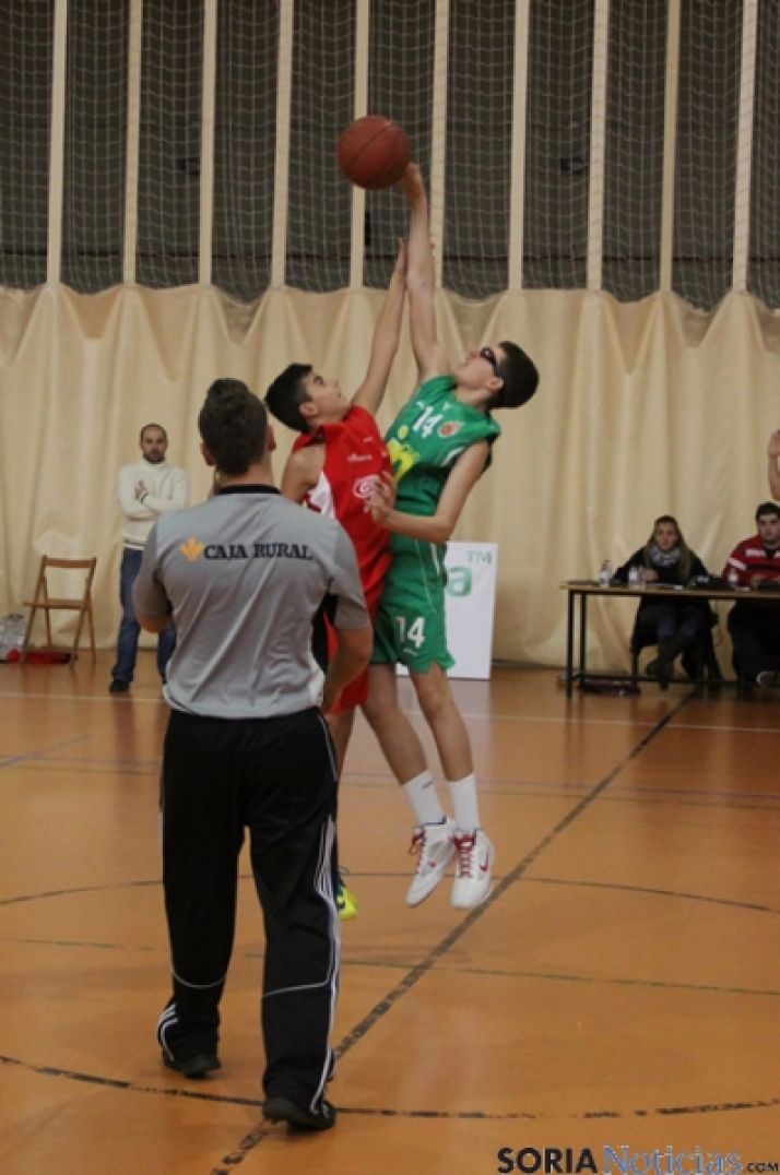 Instante de uno de los partidos