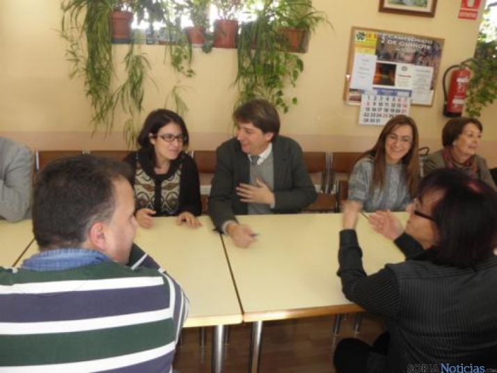 Visita de Adriana Lastra a Soria