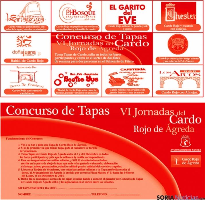 La tarjeta para las votaciones. / SN