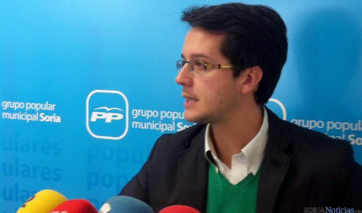 El concejal popular Tomás Cabezón. 