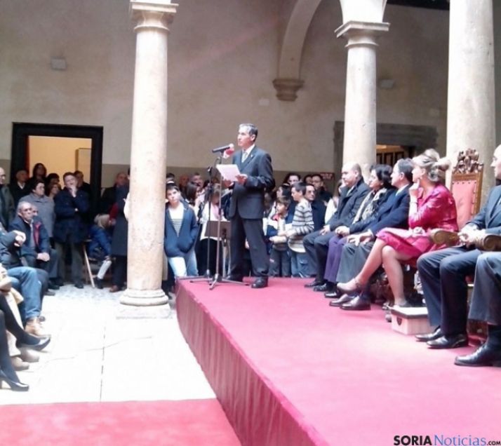 Ágreda nombra hijo adoptivo al párroco Alberto Blanco