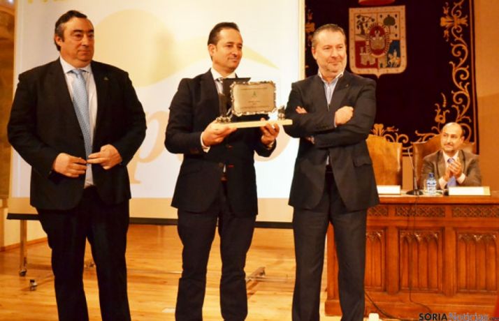 Carmelo Gómez, Fco. Javier Blanco y  Donaciano Dujo