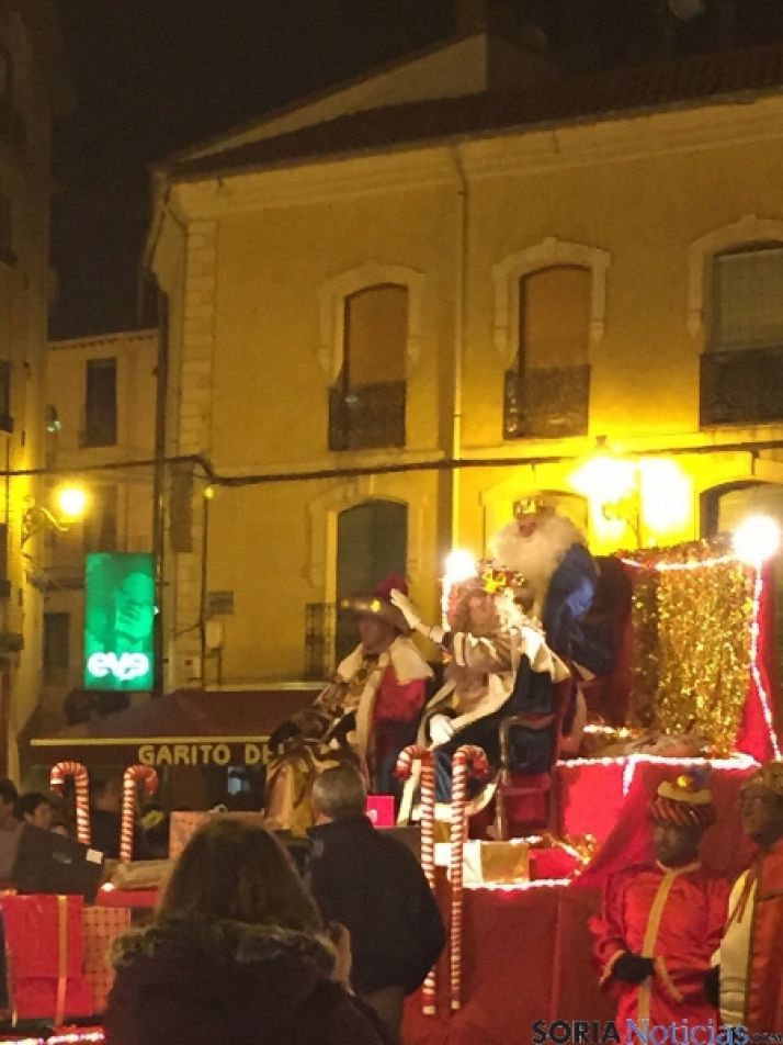 Una de las estampas de la cabalgata agredeña. / SN