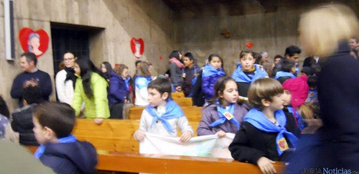 Algunos niños en la celebración. / SN