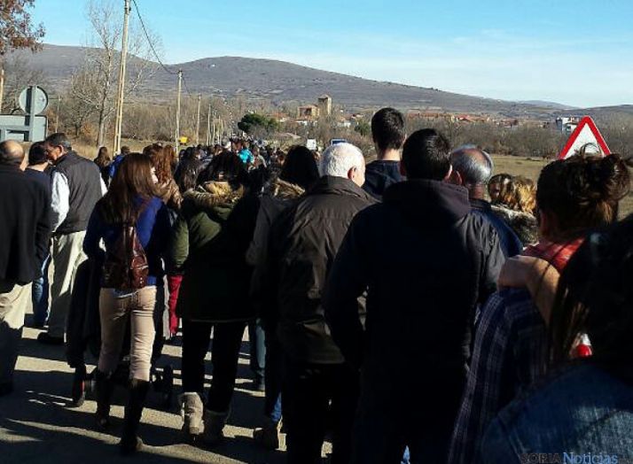 Diferentes momentos de la jornada en San Andrés y Almarza. / SN