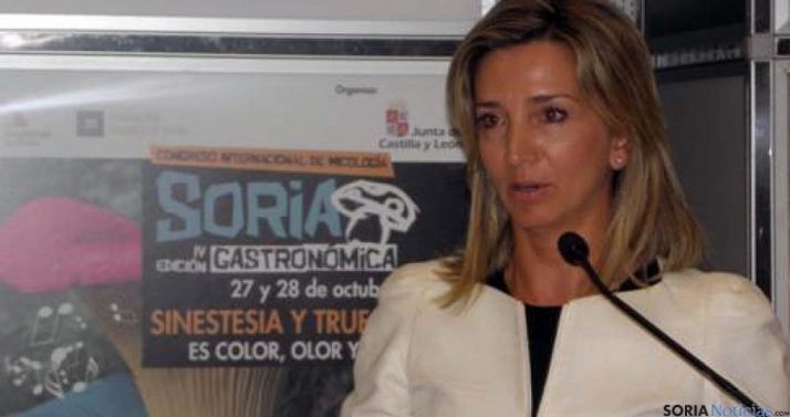 La consejera de Turismo, Alicia García en una imagen de archivo. / SN