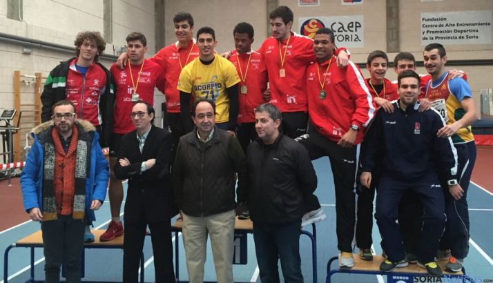 El Atletismo Numantino, brillante en las pruebas.