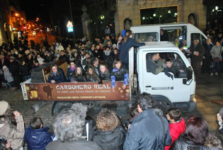 Los niños, los protagonistas de la noche de Reyes en la capital. / SN