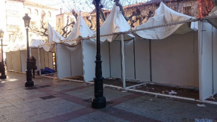 Recogida mercadillo navideño