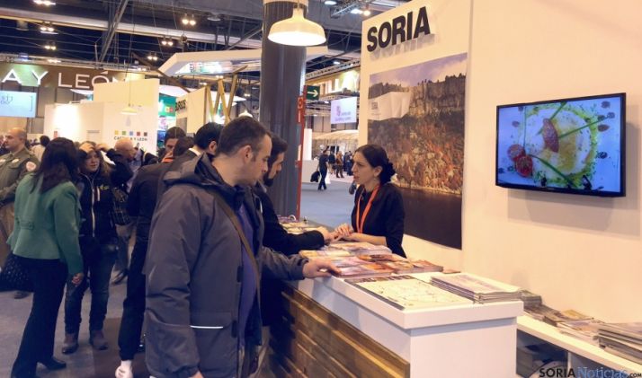 Público en el stand de Soria en FITUR. / Dip
