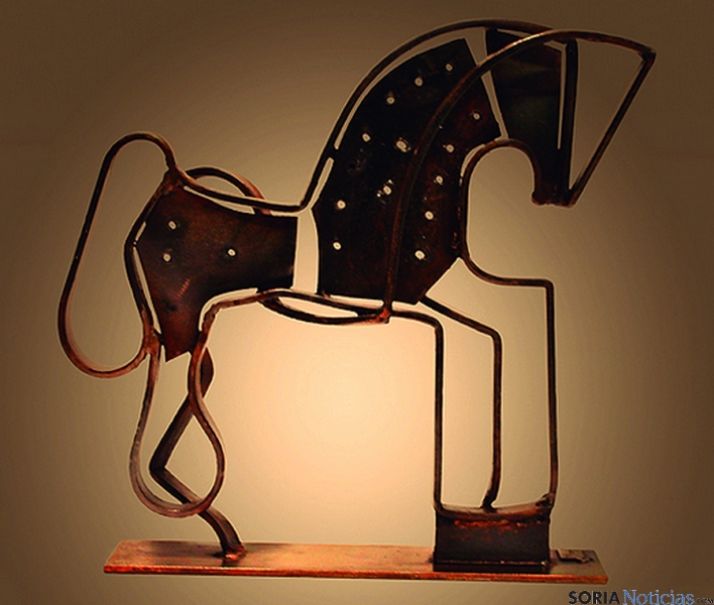 Una de las obras del artista aragonés. 