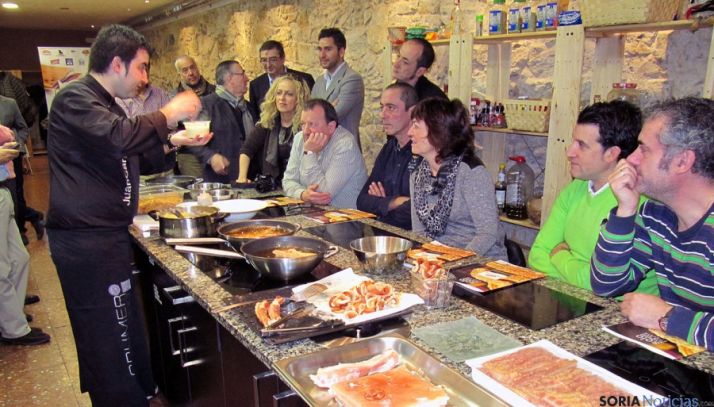 Un momento de la exhibición en Bilbao.