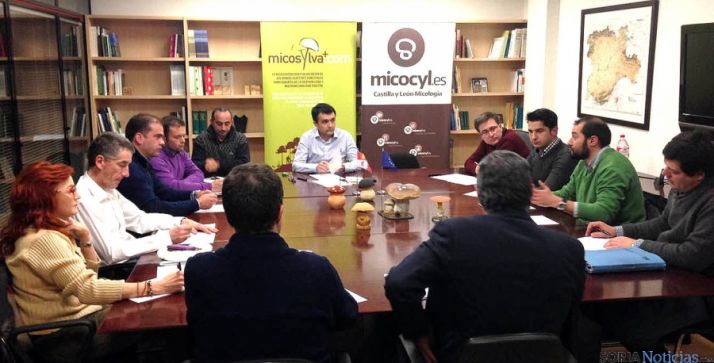 Reunión del sector trufero en el Cesefor. 