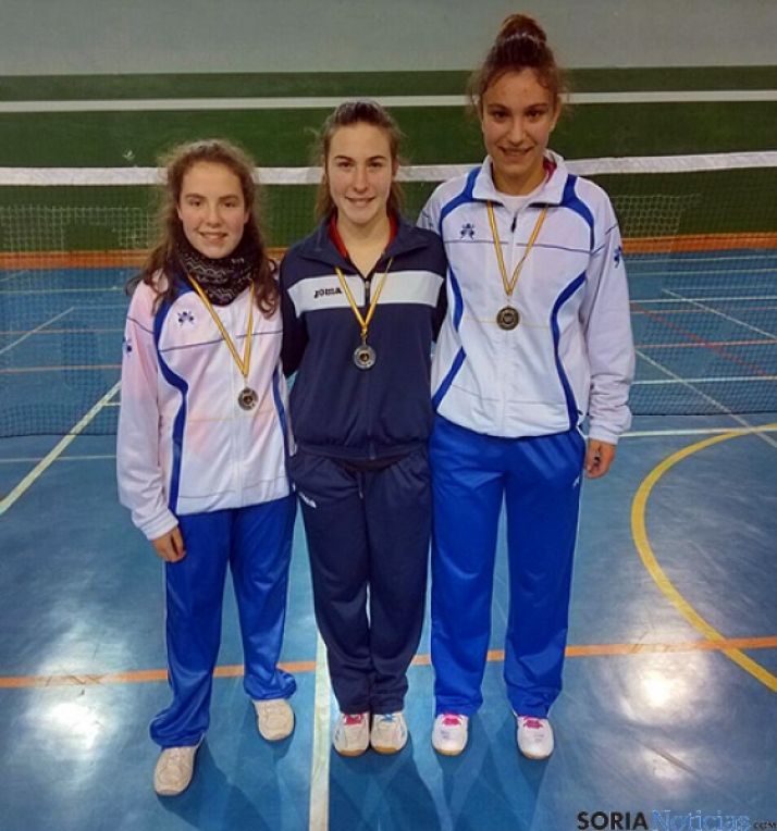 Beatriz Hernández, Claudia Oteo y Celia Guerrero.